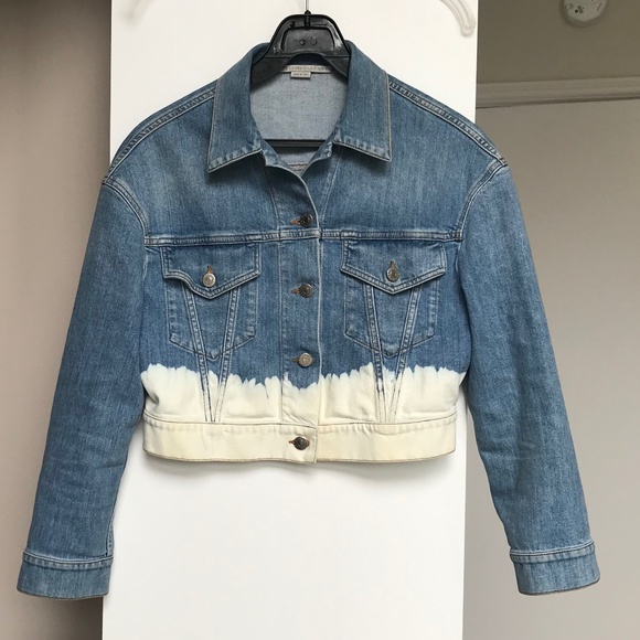 Stella McCartney Denim Gradient Jacket size 38 - Picture 8 of 11
